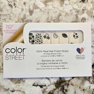 Color Street Sports-Themed Nail Strips - Clear Overlay